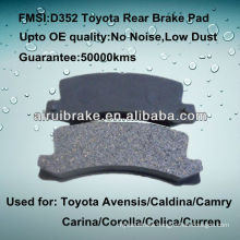 toyota Corolla disc brake pad D352